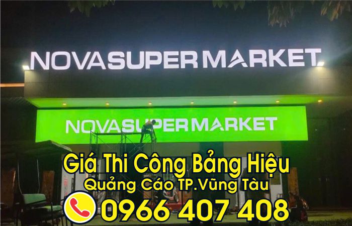 thi công bảng hiệu quảng cáo tại vũng tàu - giá thi công bảng hiệu vũng tàu