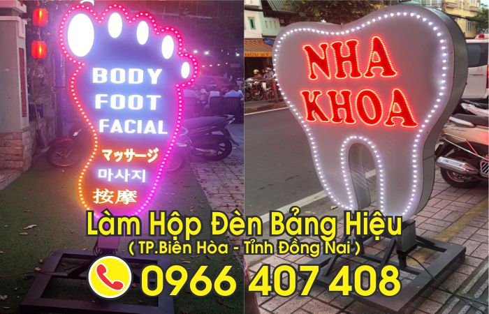 làm hộp đèn tại biên hòa