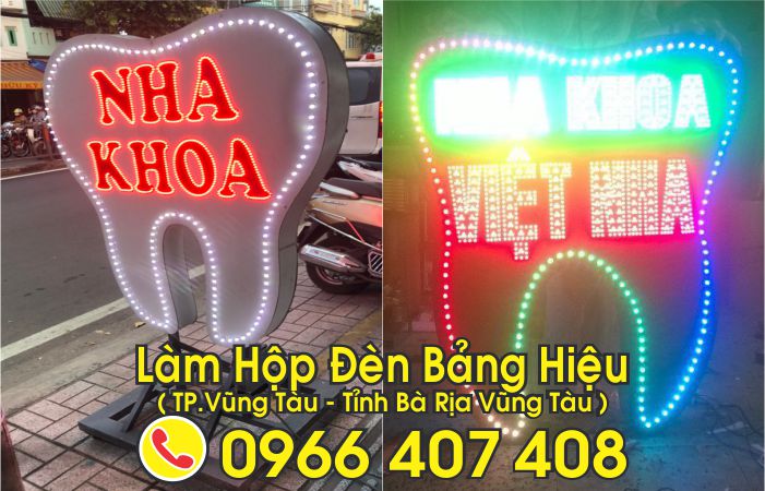 làm hộp đèn tại vũng tàu