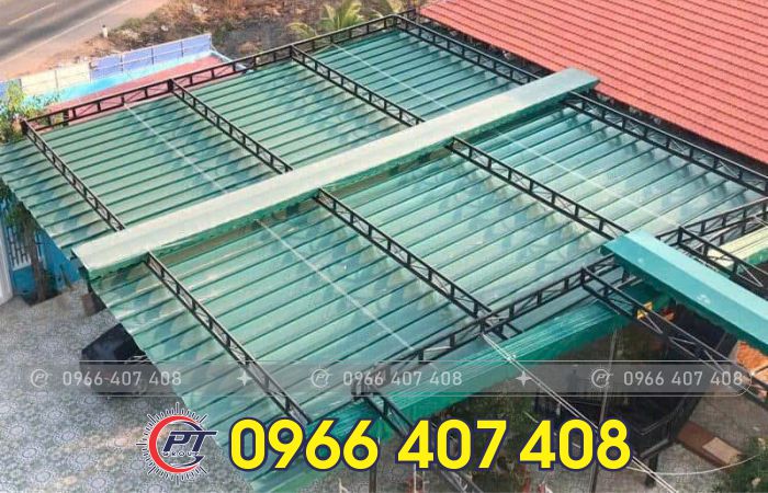thi công mái xếp bạt kéo tại hồ chí minh - giá thi công mái bạt xếp bạt kéo