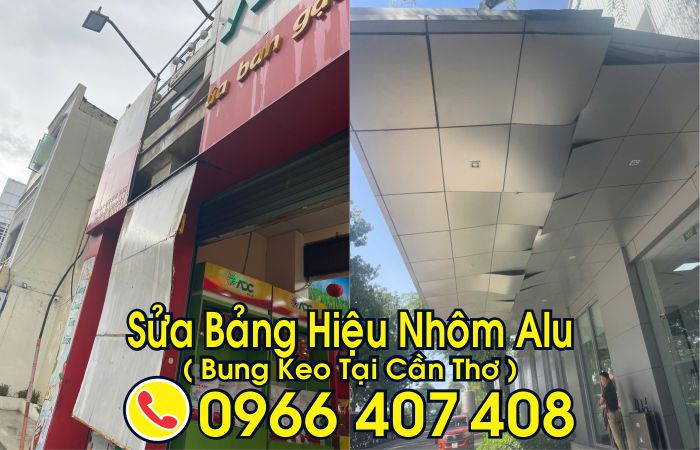 sửa bảng hiệu tại cần thơ - sửa tấm nhôm alu - Liên hệ: 0966.407.408 sửa bảng hiệu tại cần thơ - sửa tấm nhôm alu