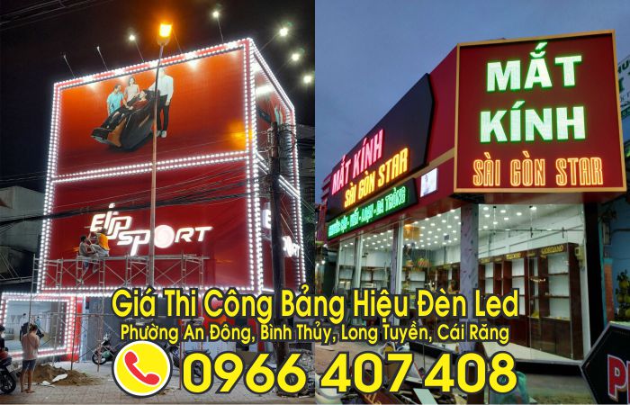 bảng hiệu đèn led tại cần thơ - giá bảng hiệu đèn led cần thơ