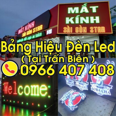 giá bảng hiệu đèn led trấn biên