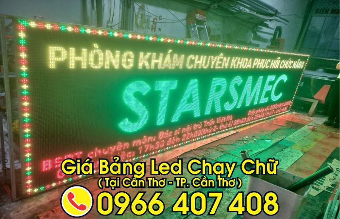 giá bảng led chạy chữ cần thơ