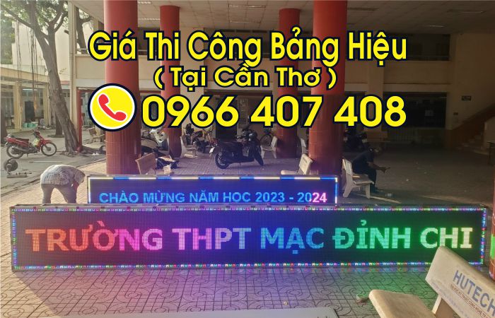 giá thi công bảng hiệu cần thơ - tp. cần thơ
