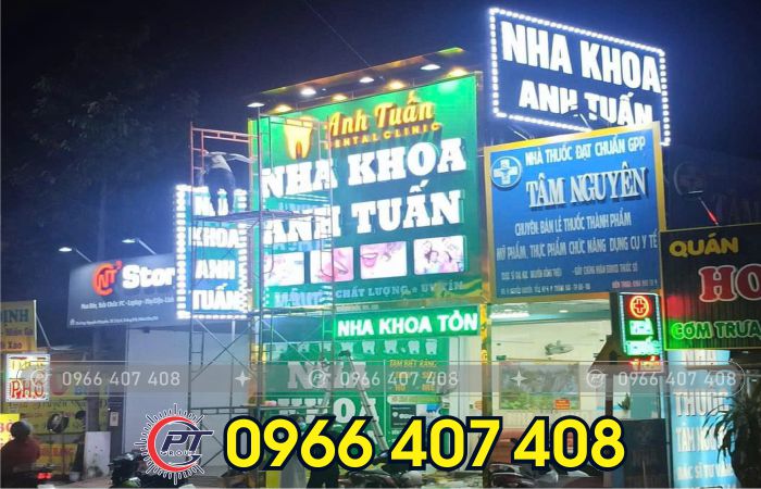 làm bảng hiệu đèn led tại long an giá rẻ - tỉnh Tây Ninh