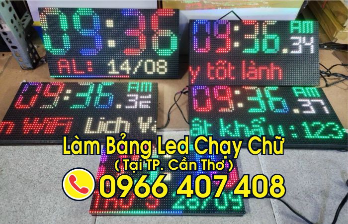làm bảng led chạy chữ tại cần thơ giá rẻ - giá bảng led chạy chữ cần thơ