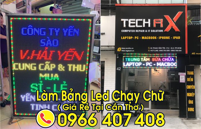 làm bảng led chạy chữ tại cần thơ