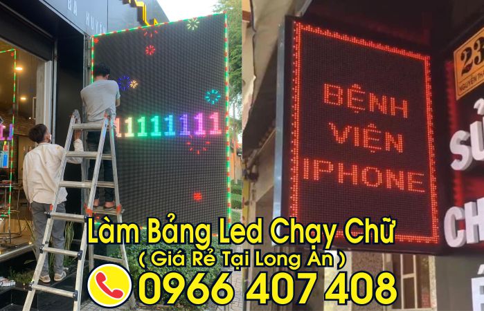 làm bảng led chạy chữ tại long an