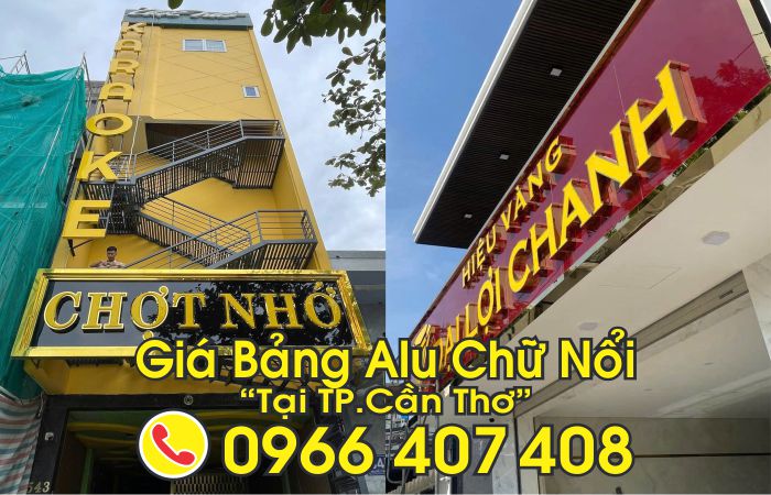 làm bảng quảng cáo alu tại cần thơ - Chữ Inox Có Đèn, Liên hệ: 0966.407.408 làm bảng quảng cáo alu tại cần thơ - Chữ Inox Có Đèn