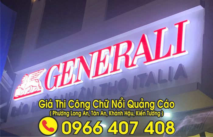 làm chữ nổi quảng cáo tại long an giá rẻ - giá chữ nổi mica inox long an