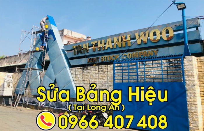 sửa bảng hiệu tại long an