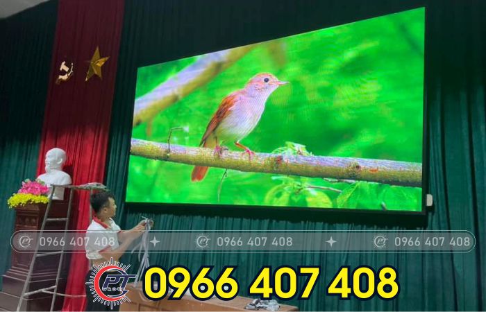 thi công bảng đèn led tại long an - thi công màn hình LED