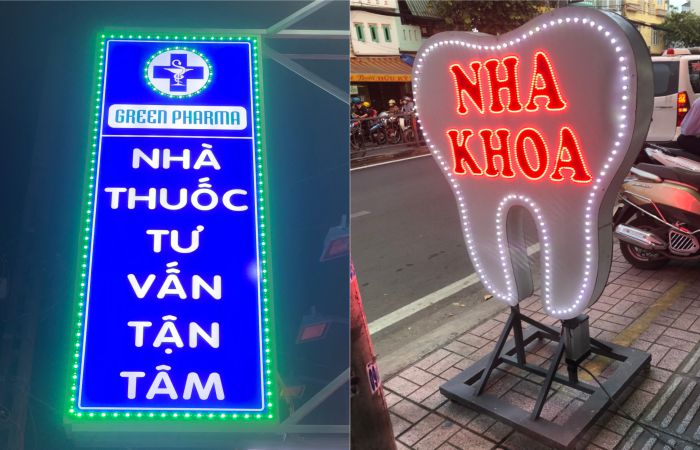 thi công bảng hiệu tại trấn biên giá rẻ - thi công bảng hiệu quảng cáo tại trấn biên