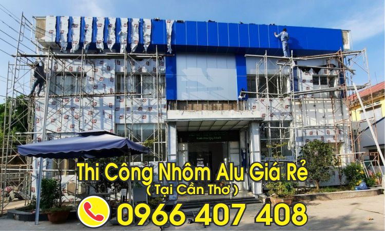 thi công nhôm alu tại cần thơ giá rẻ