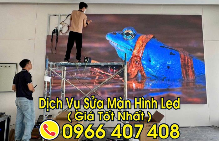 dịch vụ sửa màn hình led - sửa màn hình led trong nhà