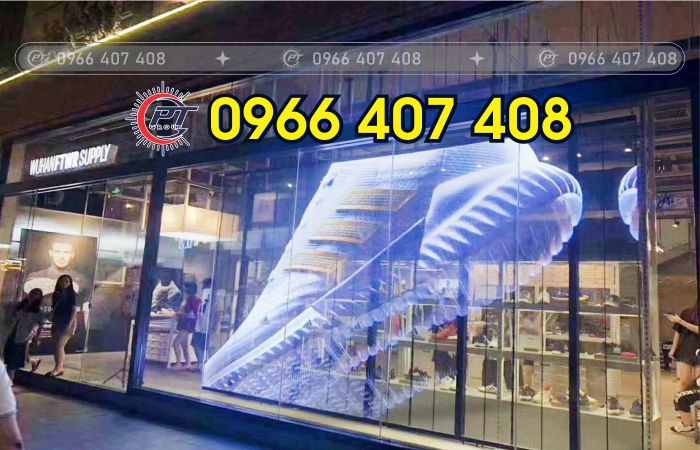 giá thi công màn hình led cho showroom