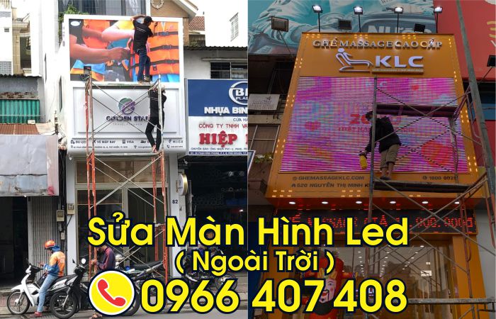 sửa màn hình led ngoài trời - dịch vụ sửa màn hình led