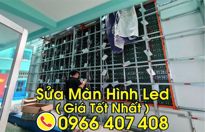 sửa màn hình led ngoài trời - sửa màn hình led trong nhà