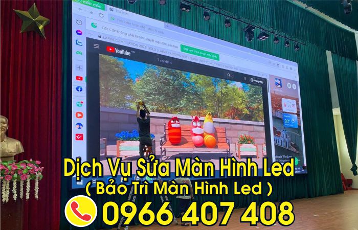 sửa màn hình led quảng cáo - Liên Hệ: 0966.407.408 sửa màn hình led quảng cáo