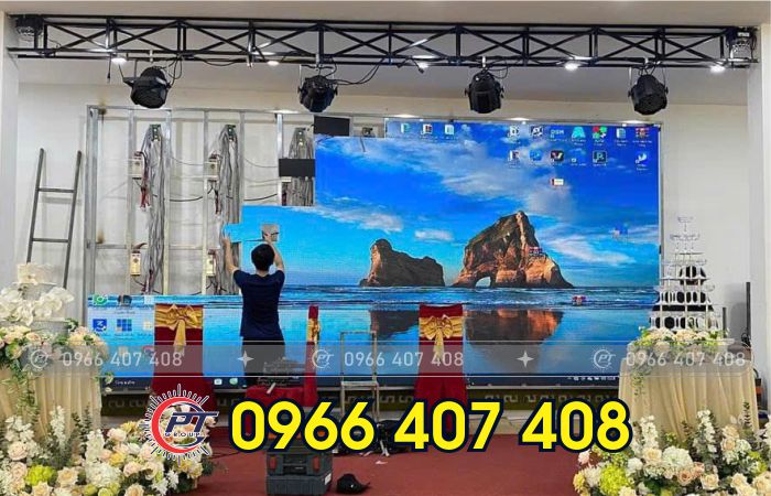 thi công màn hình led giá rẻ cho nhà hàng