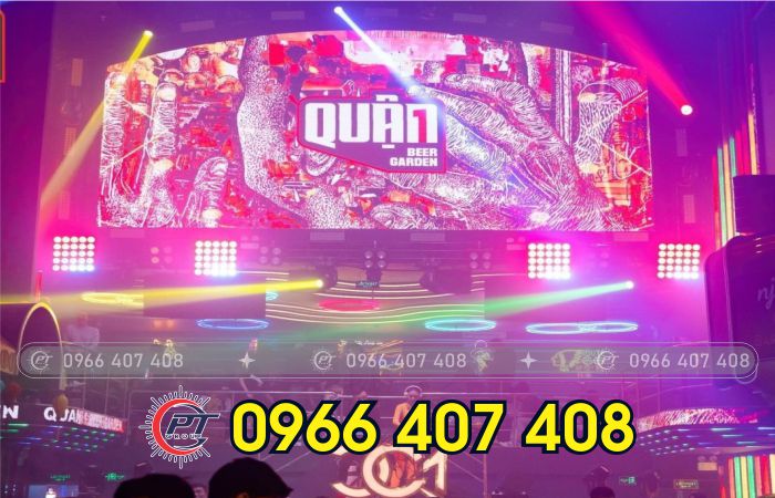 thi công màn hình led trong beer club