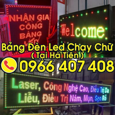 giá bảng led chạy chữ hà tiên