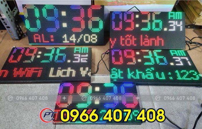 Lắp đặt thi công bảng chạy chữ giá rẻ - Liên hệ: 0966.407.408 Lắp đặt thi công bảng chạy chữ giá rẻ
