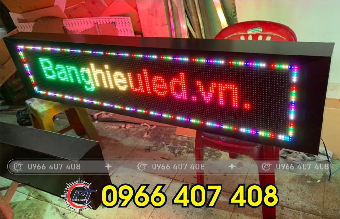giá thi công bảng led chạy chữ tại hồ chí minh - Liên Hệ: 0966.407.408 giá thi công bảng led chạy chữ tại hồ chí minh