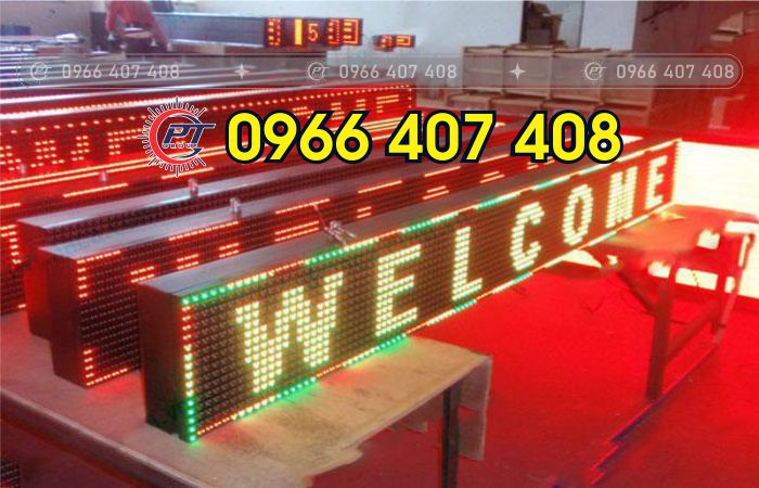 giá thi công bảng led quảng cáo chạy chữ - Liên Hệ: 0966.407.408 giá thi công bảng led quảng cáo chạy chữ
