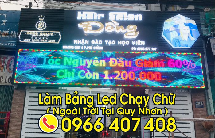 làm bảng led chạy chữ ngoài trời tại quy nhơn - Liên Hệ: 0966.407.408 làm bảng led chạy chữ ngoài trời tại quy nhơn