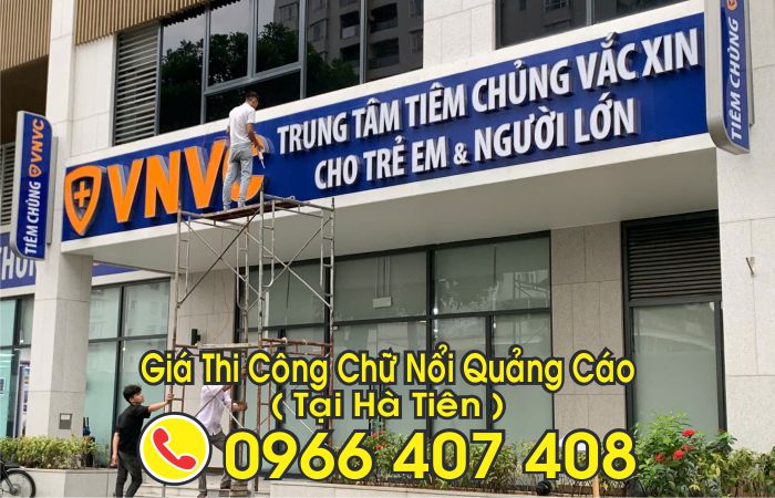 làm chữ nổi quảng cáo tại hà tiên giá rẻ - giá chữ nổi mica inox hà tiên