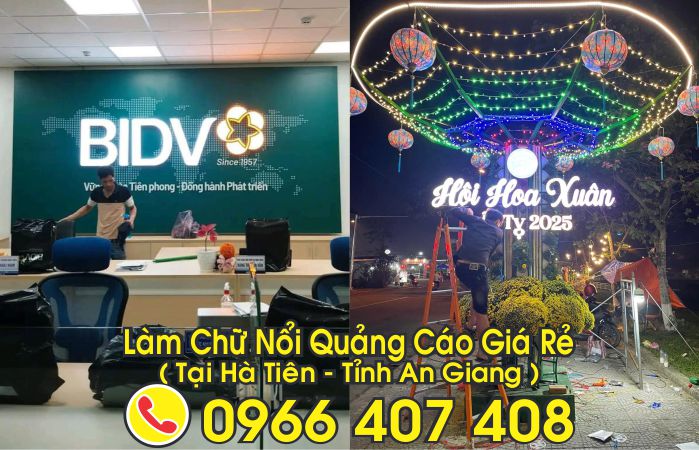 làm chữ nổi tại hà tiên - giá chữ nổi mica inox hà tiên - làm chữ nổi quảng cáo tại hà tiên giá rẻ