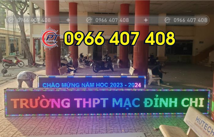 thi công bảng hiệu led chạy chữ giá rẻ - Liên Hệ: 0966.407.408 thi công bảng hiệu led chạy chữ giá rẻ