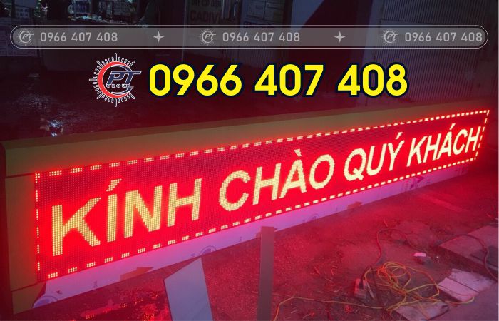 thi công bảng led chạy chữ - Liên Hệ: 0966.407.408 thi công bảng led chạy chữ