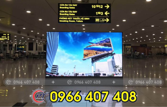 thi công bảng led quảng cáo chạy chữ - sân bay - Liên Hệ: 0966.407.408 thi công bảng led quảng cáo chạy chữ - sân bay