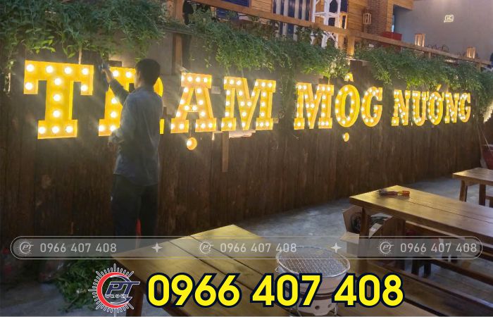 bảo trì thi công chữ nổi mica inox - Liên hệ: 0966.407.408 bảo trì thi công chữ nổi mica inox