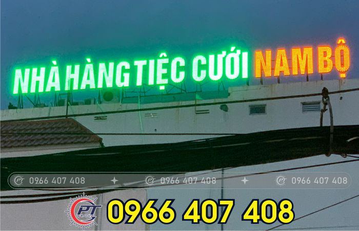 đơn vị thi công chữ nổi đèn led - Liên Hệ: 0966.407.408 đơn vị thi công chữ nổi đèn led