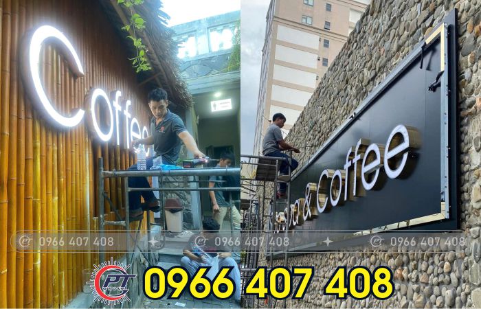 lắp đặt thi công chữ nổi đèn led - Liên hệ: 0966.407.408 lắp đặt thi công chữ nổi đèn led