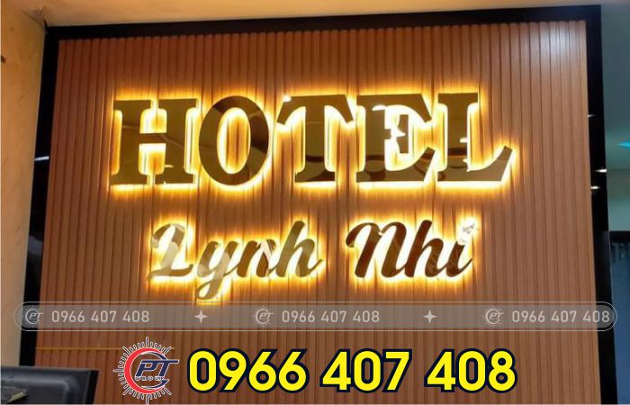 thi công chữ nổi đèn led inox - Liên hệ: 0966.407.408 thi công chữ nổi đèn led inox