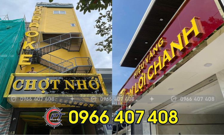 giá thi công alu chữ nổi - Inox Đèn Led, Liên hệ: 0966.407.408 giá thi công alu chữ nổi - Inox Đèn Led