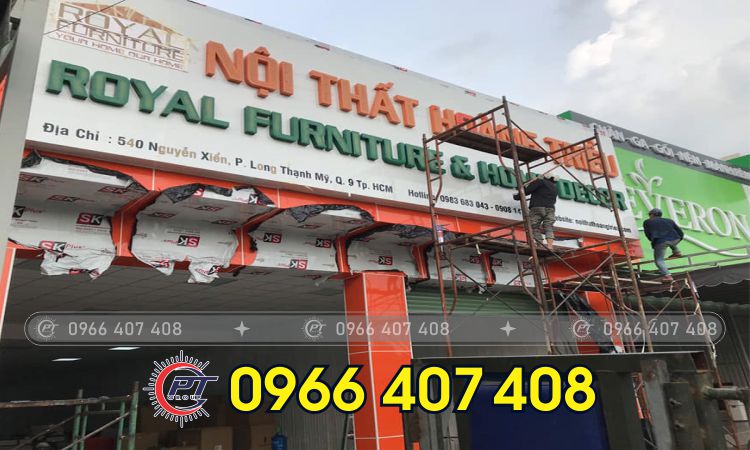 giá thi công bảng hiệu alu chữ nổi - TP. Hồ Chí Minh - Liên hệ: 0966.407.408 giá thi công bảng hiệu alu chữ nổi - TP. Hồ Chí Minh