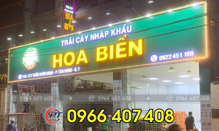 giá thi công bảng hiệu alu chữ nổi tốt nhất - Liên hệ: 0966.407.408 giá thi công bảng hiệu alu chữ nổi tốt nhất