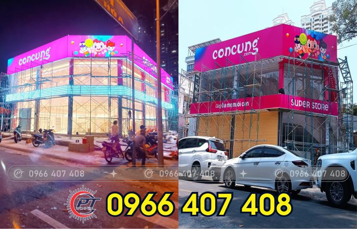 nhà thầu - thi công hộp đèn bảng hiệu giá rẻ - Liên hệ: 0966.407.408 nhà thầu - thi công hộp đèn bảng hiệu giá rẻ