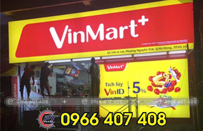 thi công hộp đèn bảng hiệu giá rẻ - Liên hệ: 0966.407.408 thi công hộp đèn bảng hiệu giá rẻ