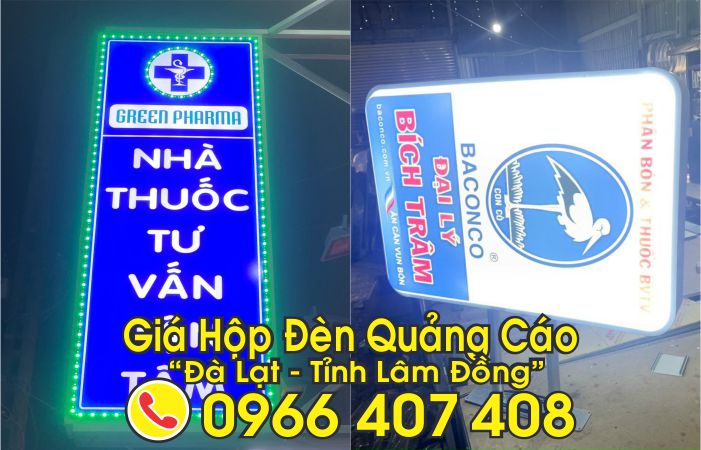 giá hộp đèn bảng hiệu tại đà lạt - Tỉnh Lâm Đồng - Liên hệ: 0966.407.408 giá hộp đèn bảng hiệu tại đà lạt - Tỉnh Lâm Đồng
