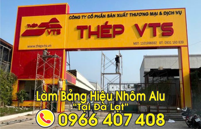 làm bảng hiệu nhôm alu đà lạt giá rẻ - Tỉnh Lâm Đồng - Liên hệ: 0966.407.408 làm bảng hiệu nhôm alu đà lạt giá rẻ - Tỉnh Lâm Đồng