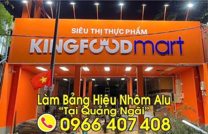 làm bảng hiệu nhôm alu quảng ngãi giá rẻ - Liên hệ: 0966.407.408 làm bảng hiệu nhôm alu quảng ngãi giá rẻ