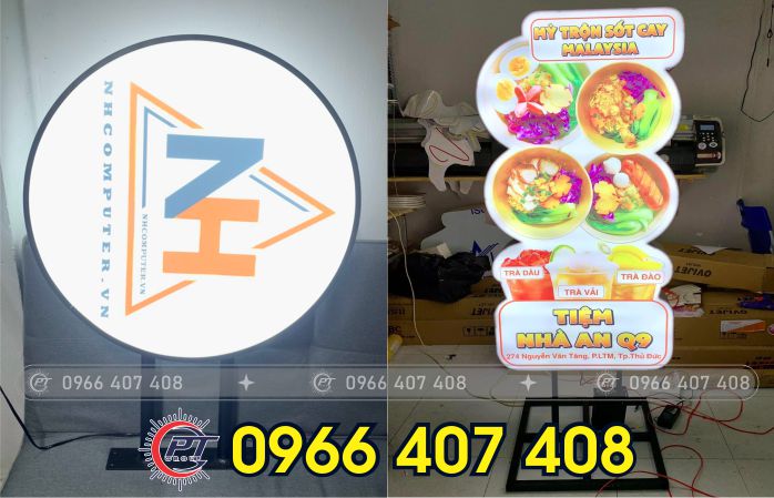 làm hộp đèn bảng hiệu tại quảng ngãi - Liên hệ: 0966.407.408 làm hộp đèn bảng hiệu tại quảng ngãi