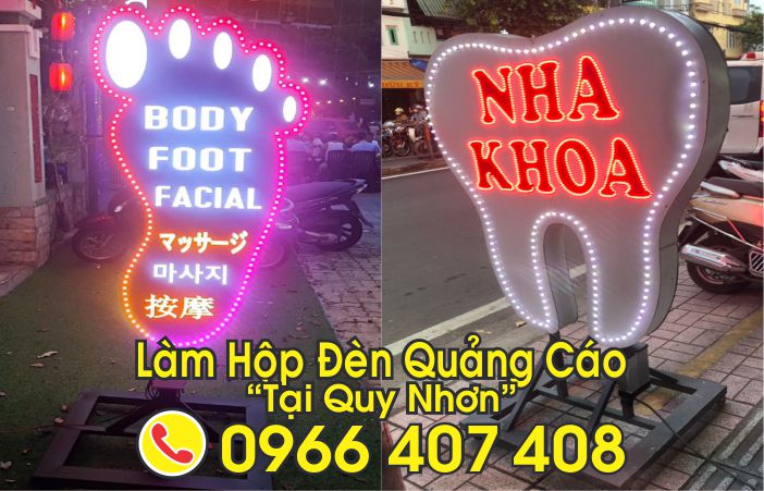 làm hộp đèn tại quy nhơn - Liên hệ: 0966.407.408 làm hộp đèn tại quy nhơn
